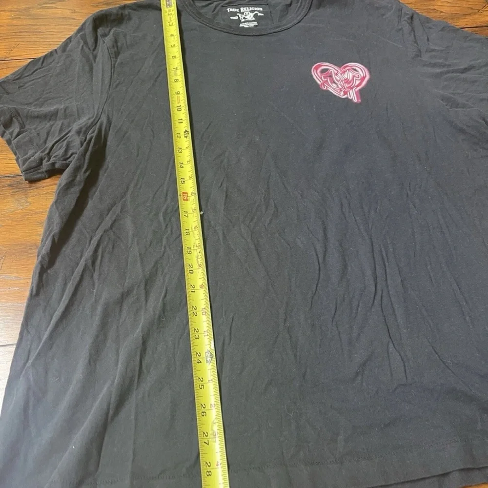 True religion “HEARTBREAKER” World Tour T Shirt Y2K